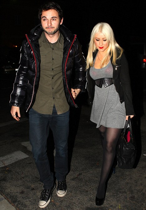 Christina Aguilera and her